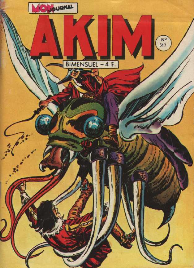 Scan de la Couverture Akim n 517